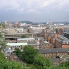 The view from Castle Hill, Nottingham