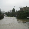 Floods in Yelden, Bedfordshire. Sunday 16th March 2008