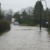Floods in Yelden, Bedfordshire. Sunday 16th March 2008