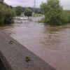 floods on the river aire