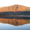Bassenthwaite Autumn Sunset.