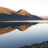 Bassenthwaite Autumn Sunset.