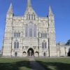 West front of the Salisbury Cathedral, Wiltshire
