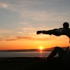 Venus & Cupid Sunset