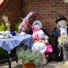 A nice cup of tea and a slice of cake, Scarecrow Festival, Ellerker, East Riding of Yorkshire