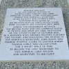 An interesting gravestone, Portchester Castle, Hampshire