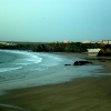 Newquay Beach at Sunset.