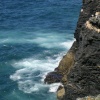 Cliffs and sea