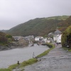 Boscastle in the rain