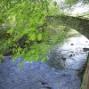 River in the park at Ambleside, Cumbria,