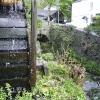 Water wheel at Mill, Ambleside River. Cumbria.