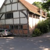 Half timbered building, Cathedral Close