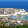 View over the Harbour, St. Ives, Cornwall.