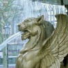 Lion fountain, Leicester, Leicestershire