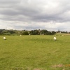 View across the fields to Whitley Lower