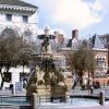 Leicester Town hall square