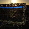 Sunrise over the lobster pots