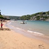 View of Salcombe from East Portlemouth Beach