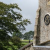 The clock on St. Andrew's Church at Slaidburn
