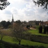 A view from Wallingford Castle Gardens