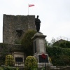 Clitheroe Castle, and Cenotaph.