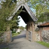 Lychgate at St Margaret's Church, Drayton, Norfolk