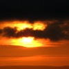 Sunset at Gateshead.