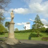 General Gordon Statue, Gordon Gardens, Gravesend, Kent.