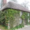Thatched cottage in the grounds of Lanhydrock House