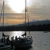 Evening at Waterhead, Windermere, Cumbria.