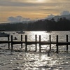 Evening at Waterhead, Windermere, Cumbria.