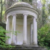 Classical temple in Mount Edgcumbe country park