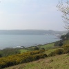 View of Kingsand and Cawsand from Mount Edgcumbe country park