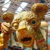 Carved head