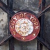 Rose of York on City Wall Gate