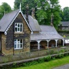 The old railway station near Little Longstone