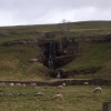 Waterfall in Sheep Pasture, Wensleydale