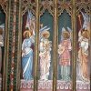 Painted panels in the Lantern