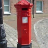 A Penfold Hexagonal Postbox in Faversham,Kent