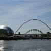 Gateshead Millennium Bridge and The Sage