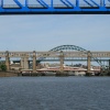 Tyne Bridges from the river