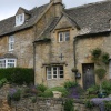 Cotswold Stone houses, Bourton-on-the-Hill