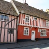 Timber framed houses in Lavenham