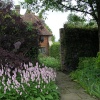 Gates linking different parts of the gardens are a feature of Sissinghurst, Kent
