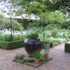 The white garden at Sissinghurst, after most people have gone home
