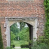 Tantalising view through the archway under the tower at Sissinghurst