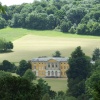 West Wycombe House and Park, viewed from the hill