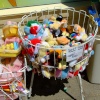 Soft toys and boats