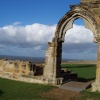 Pillaged Wall at Whitby Abbey
