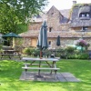 Falkland Arms beer garden, Great Tew